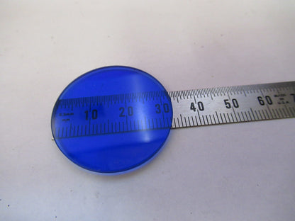 Nikon Japan Blue Glass Filter Lens Microscope Part
