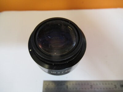 ZEISS AXIOTRON GERMANY 10X EYEPIECE 444035 MICROSCOPE PART AS PICTURED &Q6-A-71