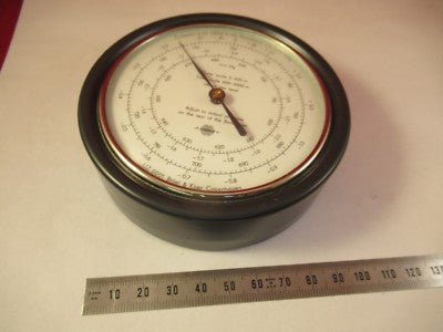 BRUEL KJAER DENMARK BAROMETER PRESSURE ATMOSPHERIC GAUGE AS PICTURED &66-A-24