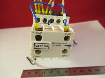 TELEMECANIQUE FRANCE K3-K3A 24V CONTACTOR CONTROL SYSTEMS AS PICTURED &FT-4-05