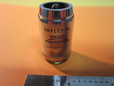MIKROSKOPTEIL OBJEKTIV REICHERT AUSTRIA OPTICS PLAN EPI 12.5X BIN#9