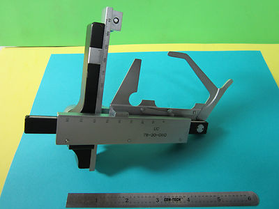 Microscope Part Stage Micrometer Nice Ernst Leitz Wetzlar Germany Optics