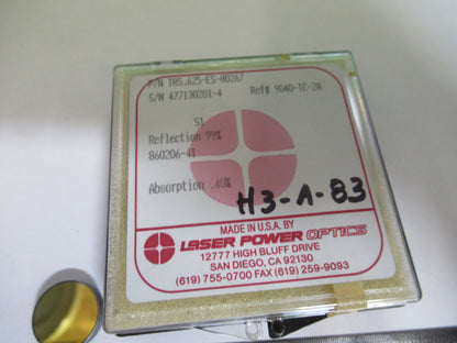 Optical Silicon Metal Lens Gold Plated Infrared Laser Optics