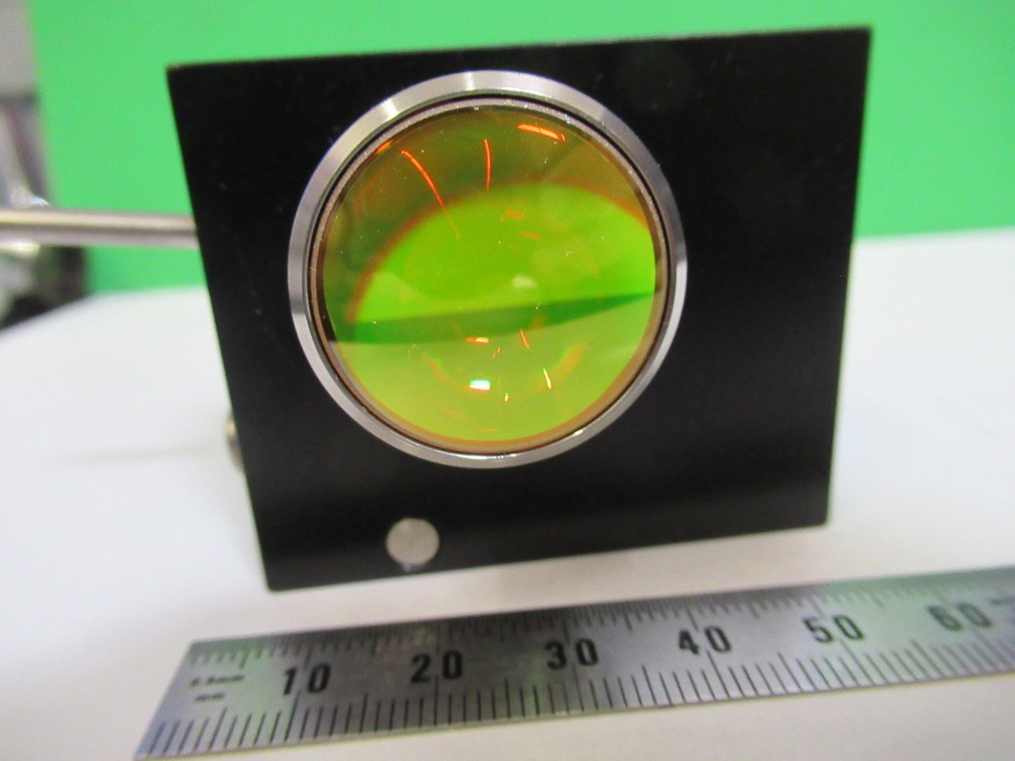 OPTICAL LENS ZINC SELENIDE ZnSe INFRARED LASER OPTICS AS PICTURED T4-A-12