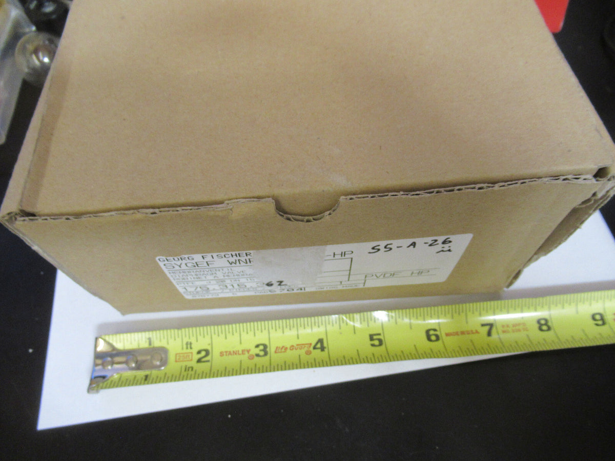GEORG FISHER PVDF VALVE 175.315.362 MEMBRANE CHEMICAL GF+ AS PICTURED &S5-A-26