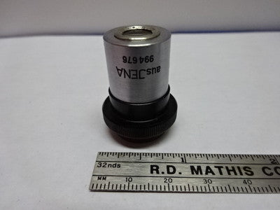 MICROSCOPE PART OBJECTIVE AUS JENA GERMANY POL 6.3X [dirty] OPTICS AS IS #84-20