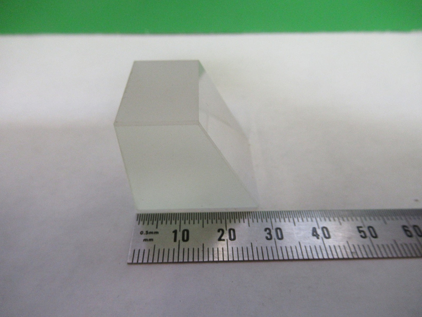 OPTICAL GLASS PRISM LASER OPTICS AS PICTURED U8-A-121