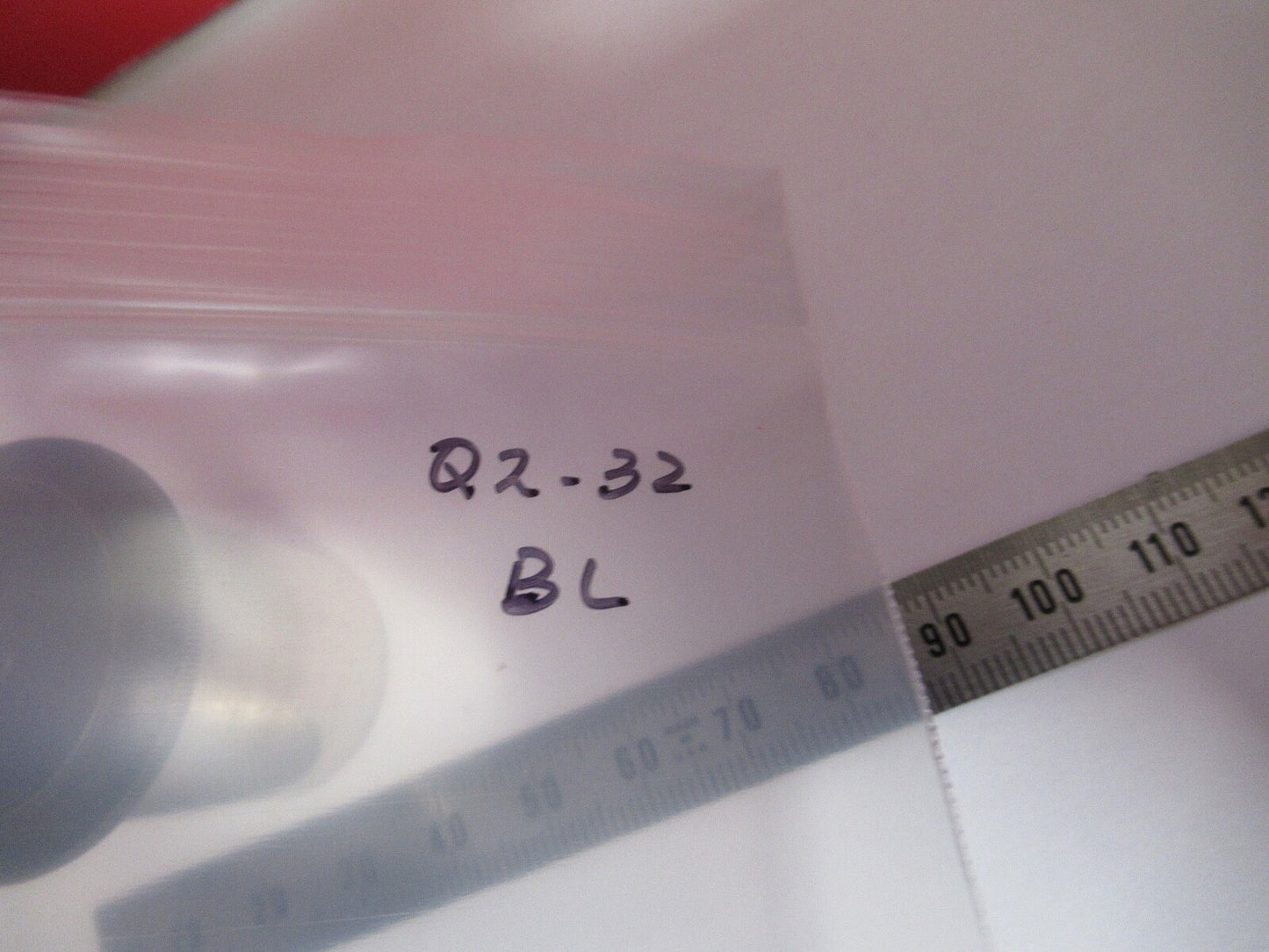 ANTIQUE BAUSCH LOMB 3/8 EYEPIECE OCULAR LENS MICROSCOPE PART AS PICTURED Q2-32