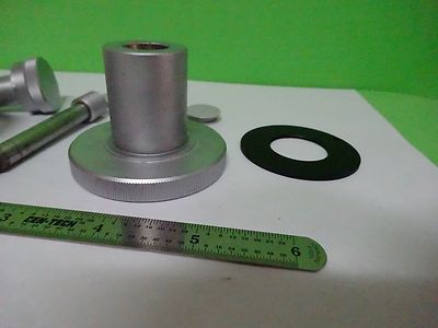 MICROSCOPE PART POLYVAR REICHERT LEICA SET OF KNOBS AS IS BIN#W2-16