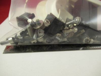 Lot Screws + Plastic Caps Dmrb Leica Germany Microscope Part