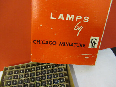 Lot Chicago Miniature CM387 Lamp Bulbs Assorted