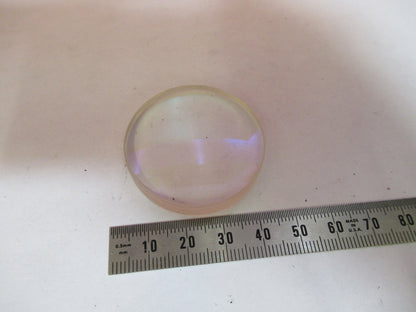 OPTICAL LENS DOUBLET CONVEX  GLASS 40mm OPTICS AS PICTURED  T9-A-61