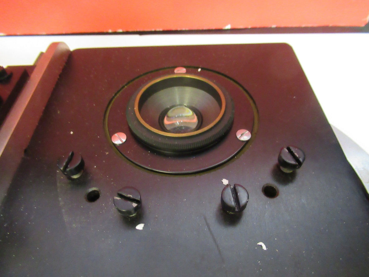 Antique Bausch & Lomb Xy Stage Table Microscope Part