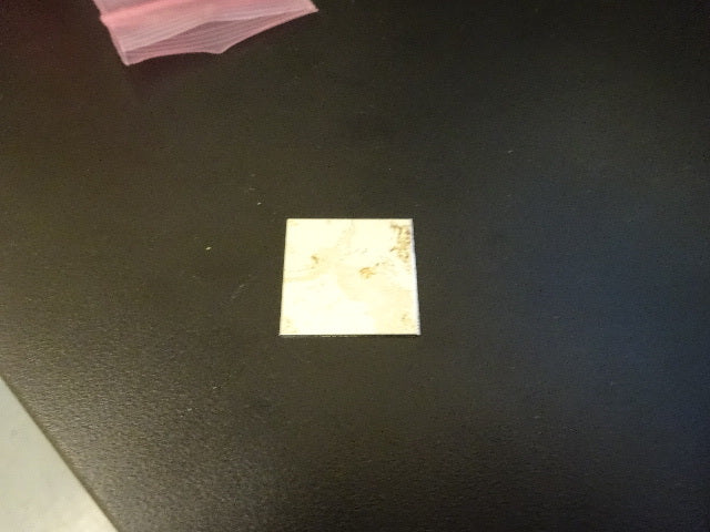 Pure Silver Metal Plate 99.9% 5.5 Grams 1"x1"