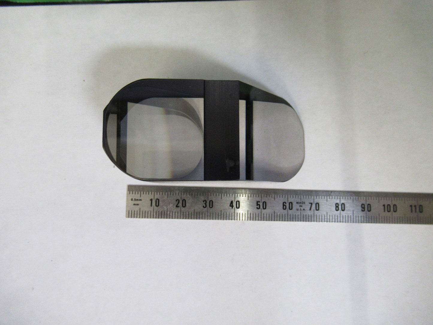 AUS JENA GERMANY HEAD GLASS PRISM OPTICS MICROSCOPE PART AS PICTURED T2-A-28