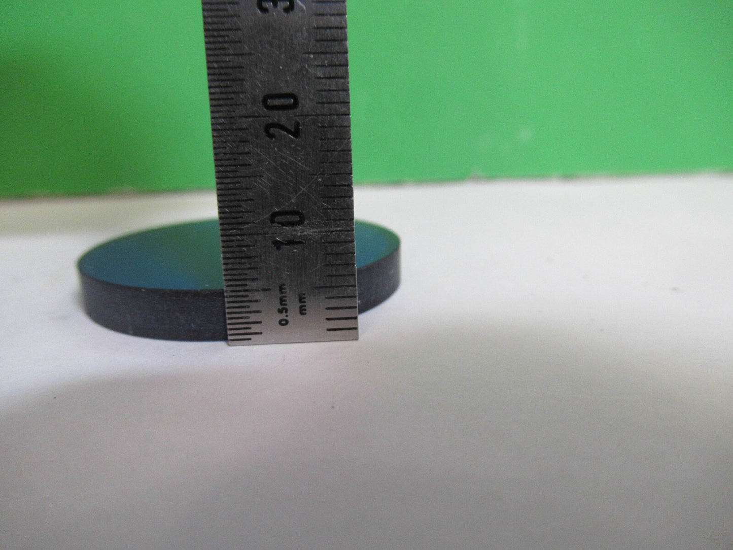 OPTICAL  BLUE FILTER BAUSCH LOMB OPTICS FILTER AS PICTURED 80-B-11