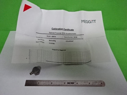 SENSOR MEGGITT ENDEVCO 42A14 25 mV/g ACCELEROMETER VIBRATION AS IS #9-DT DWR