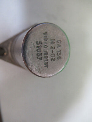 VIBRO-METER MEGGITT ACCELEROMETER CA136 VIBRATION SENSOR AS PICTURED &Z9-A-93