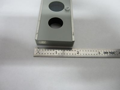 MICROSCOPE PART POLARIZER AUS JENA GERMANY OPTICS AS IS BIN#M3-95