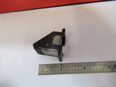 Ernst Leitz Germany Glass Prism Head Microscope Part Optics