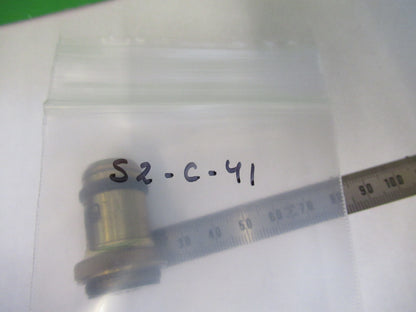 CARL ZEISS JENA GERMANY OBJECTIVE 90 MICROSCOPE PART AS PICTURED &S2-C-41