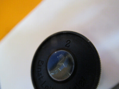 Antique Ernst Leitz Eyepiece "2" Microscope Part Optics