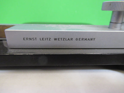 Antique Ernst Leitz Germany Metal Xy Stage Table Microscope Part