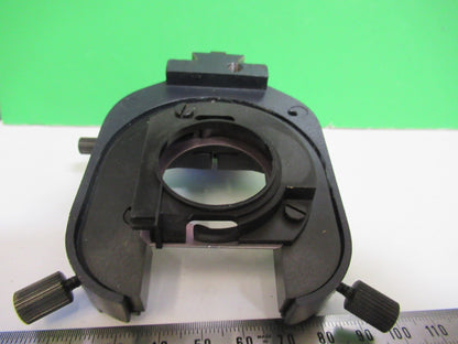 LEICA LEITZ GERMANY DMRB CONDENSER HOLDER MICROSCOPE PART AS PICTURED V7-FT-89