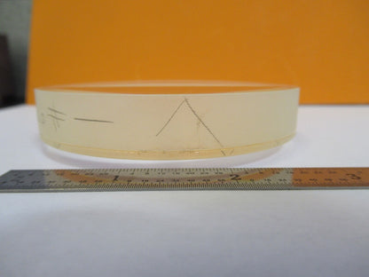 Optical Flat Large Bi Convex Glass Lens Laser Optics
