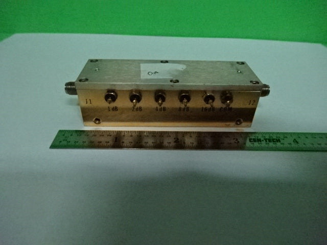 WEINSCHEL VARIABLE ATTENUATOR RF MICROWAVE FREQUENCY AS IS #7B-A-30