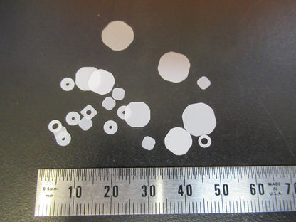 LOT ASSORTED PIEZO QUARTZ PIEZOELECTRIC BLANKS ULTRASONIC SENSOR &1e-ft-80