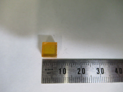 IR OPTICAL INFRARED OPTICS ZnSe CUBE LENS LASER OPTICS AS IS #Z5-A-62