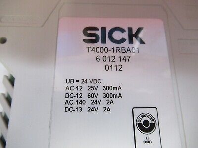 SICK MODULE T4000-1RBA01 CONTROL SYSTEMS AS PICTURED &Q1-A-20