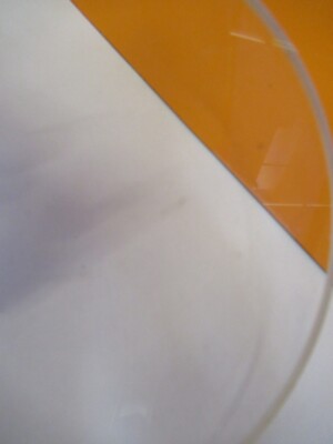 Optical Flat Glass Stage Table Microscope Part