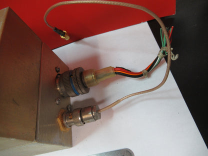 RUBIDIUM ATOMIC CLOCK FE5600B FREQUENCY STANDARD FEI 10 MHz AS PICTURED 6V-FT-79