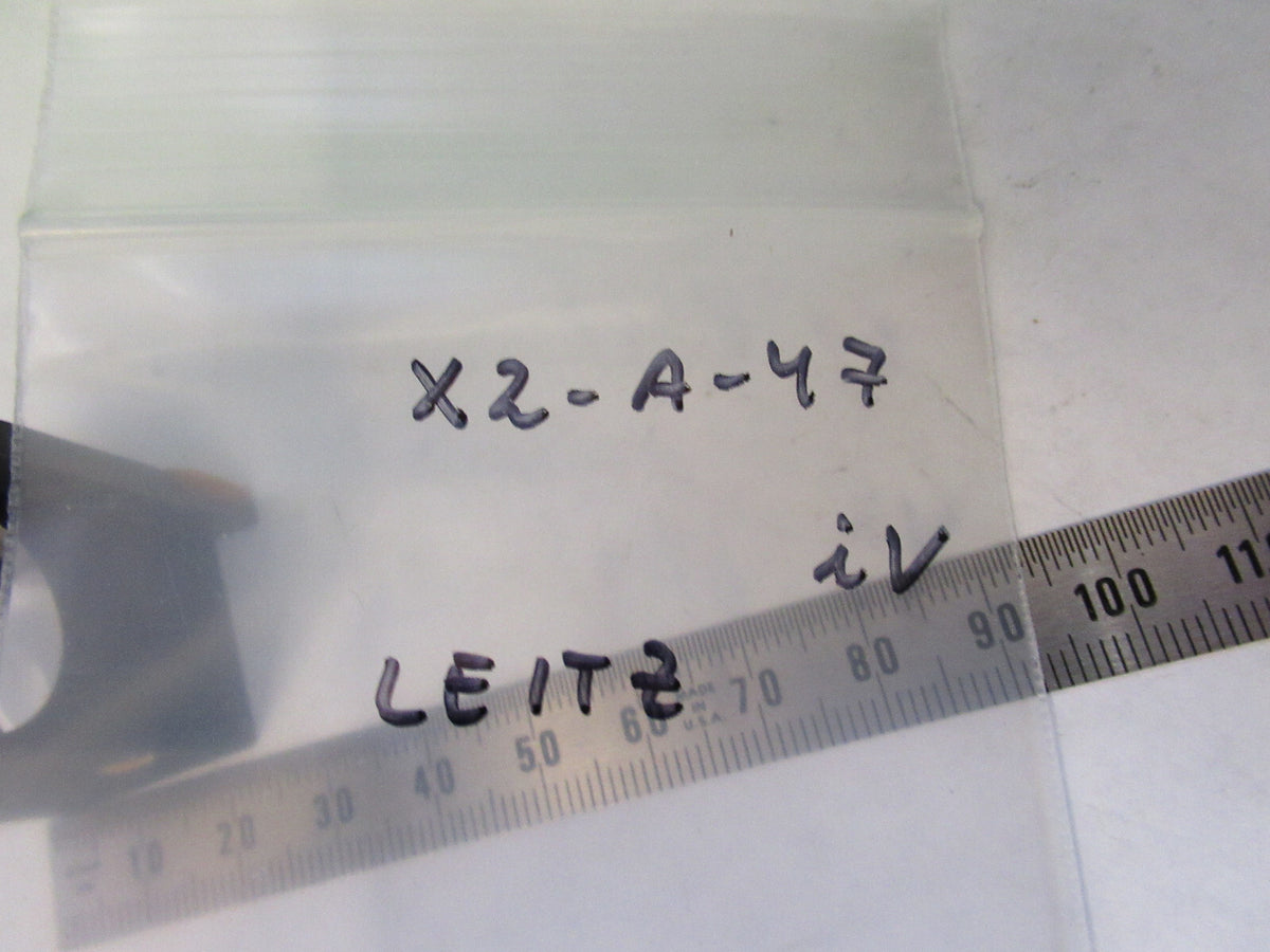 LEITZ WETZLAR GERMANY MOUNTED GLASS PRISM MICROSCOPE PART AS PICTURED X2-A-47