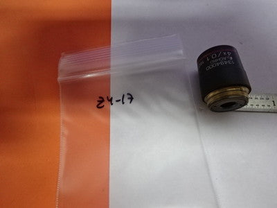 Leica Germany Objective Achro 4X Optics Microscope Part