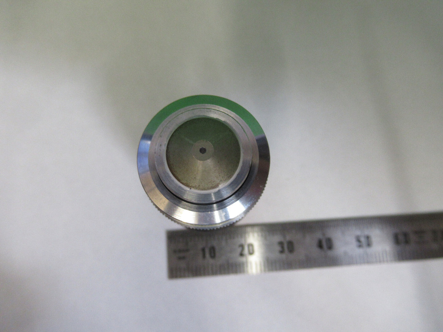 OLYMPUS OBJECTIVE  FL 100X IRIS OPTICS MICROSCOPE PART AS PICTURED &88-A-14