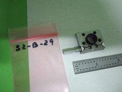MICROSCOPE PART REICHERT AUSTRIA QUARTER WAVE SLIDE OPTICS AS IS BIN#S2-B-29