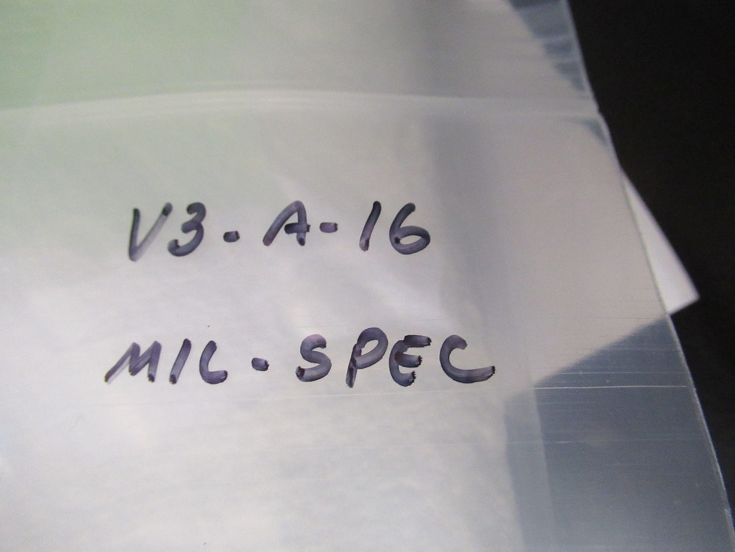 LARGE OPTICAL WINDOW BK7  THICK GLASS MIL SPEC OPTICS AS PICTURED V3-A-16