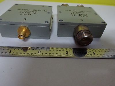 RF MICROWAVE FREQUENCY SPLITTER MINI CIRCUITS ZAPD-21 ZAPDJ-2 AS IS BIN#X2-22