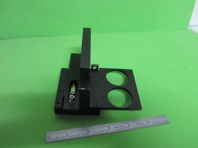 MICROSCOPE PART POLYVAR REICHERT LEICA LENS SLIDE HOLDER HEAD AS IS BIN#S2-04