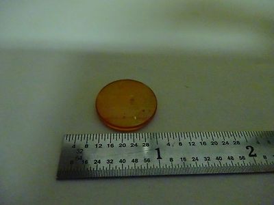 Optical Infrared ZnSe stained Pl-cx Lens Laser Optics AS IS B