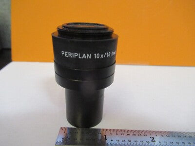 Ernst Leitz Germany Eyepiece 10X /18 Microscope Part Optics