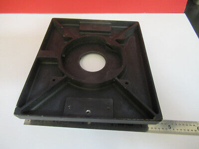 UNKNOWN MAKER JAPAN STAGE TABLE CLIPS MICROSCOPE PART AS PICTURED &B1-A-87