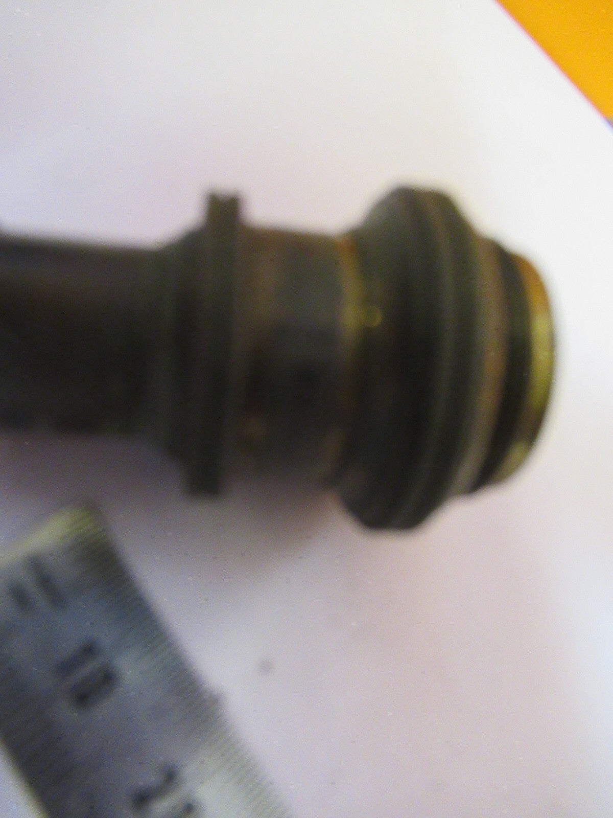 ANTIQUE  BRASS BAUSCH LOMB OBJECTIVE 1/6 MICROSCOPE PART AS PICTURED S4-B-38