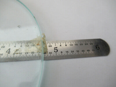 Round Glass Plate Stage [dirty] Microscope Part