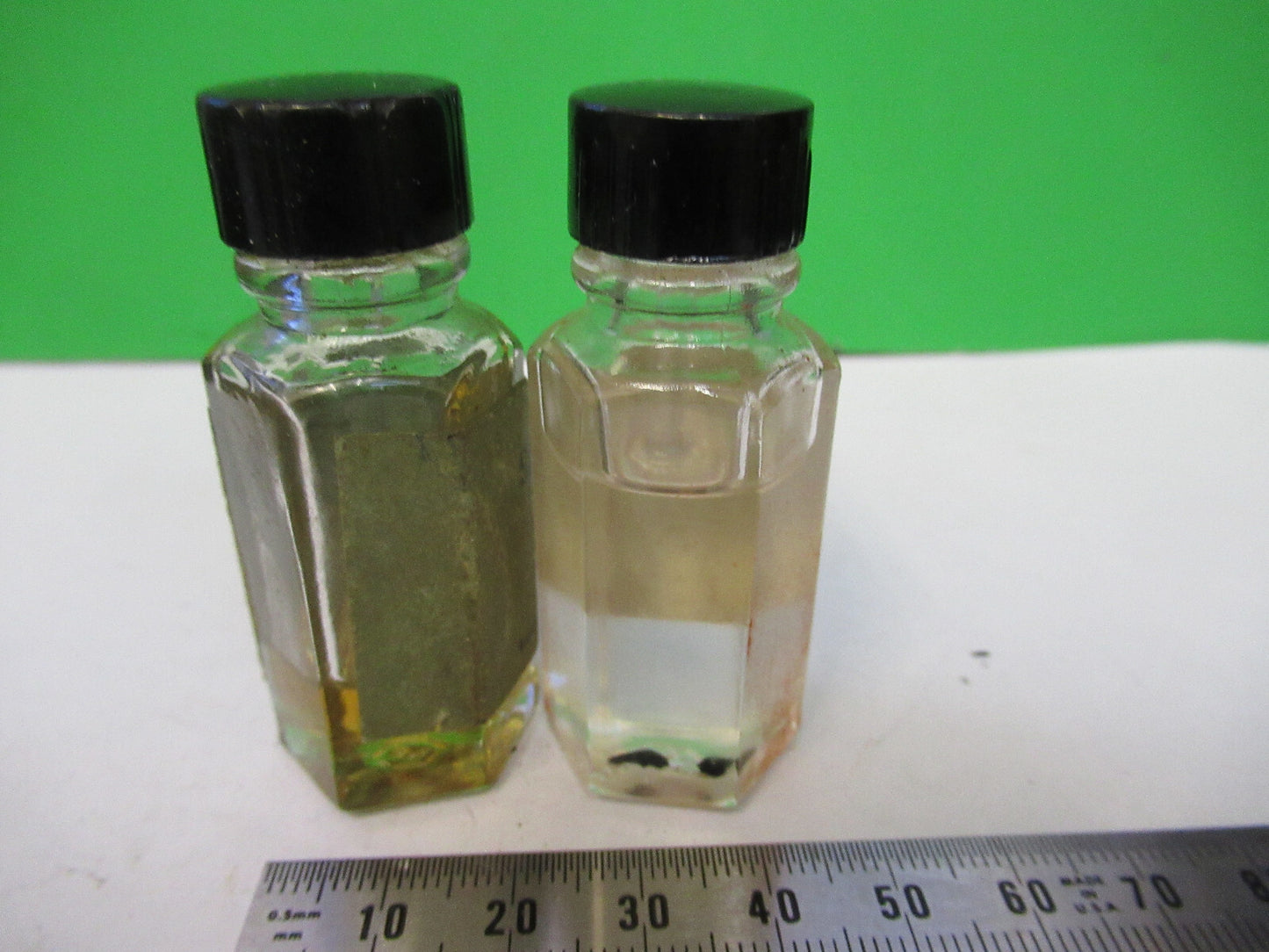 Bausch & Lomb Lot Immersion Oil Antique Bottle Microscope Part