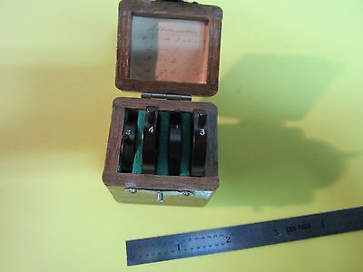 MIKROSKOPTEIL REICHERT AUSTRIA SCHWÄCHERFILTER PERFORIERTE PLATTEN BIN#2A