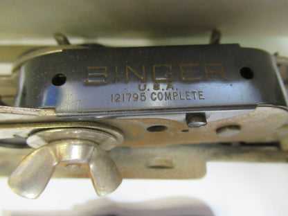OLD SINGER SEWING ACCESSORY MACHINE  BUTTON ATTACHMENT ASSEMBLY &H2-A-21